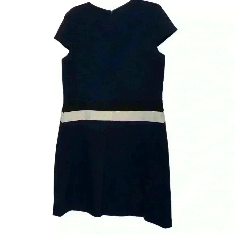 Vince Camuto Navy,Black and cream Shift style, office,business,professional-SZ14 - Picture 3 of 7